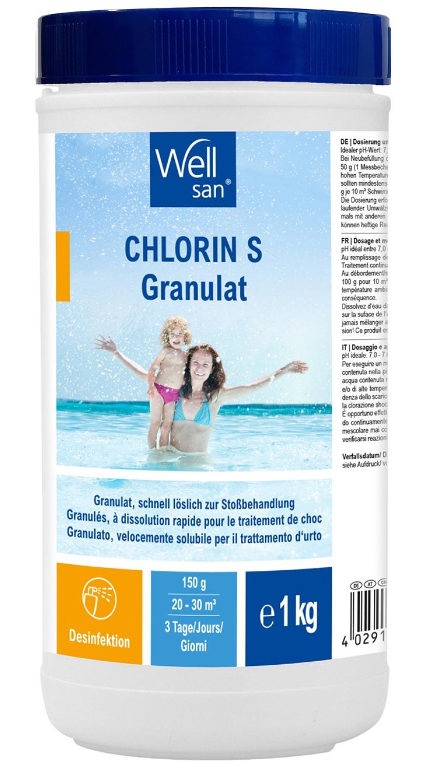 Wellsan Chlorin S Granulat, 1 kg